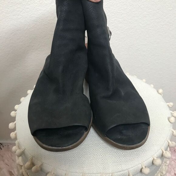 Lucky brand open toe ankle‎ booties 8.5 - Picture 4 of 7